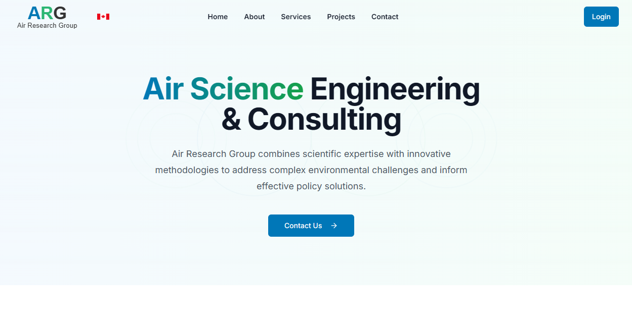 Engineering Firm Website & Client Portal